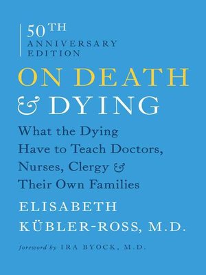 On Death and Dying - ebook